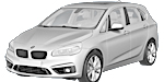 BMW F45 P186D Fault Code